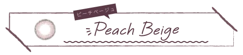 Peach Beige