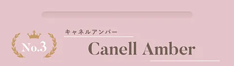 No.3 キャネルアンバー（1DAY）