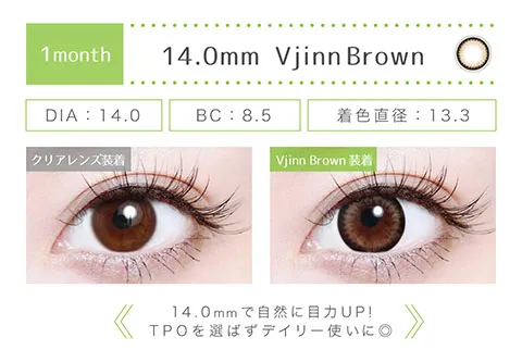 ヴィジンブラウン 14.0mm