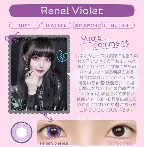 レネルバイオレット（1MONTH）