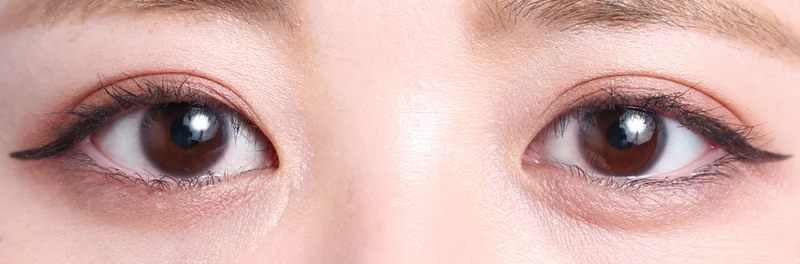 クリア両目着画